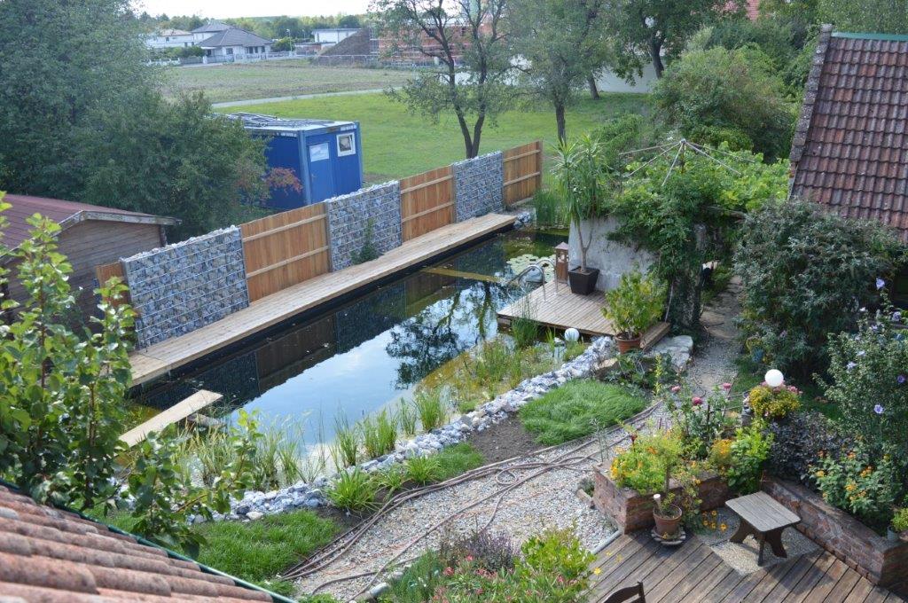 Schwimmteich aus Niederösterreich vom Profi geplant